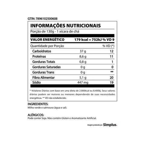 Milho Verde Em Conserva Quero 170g