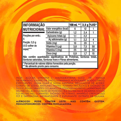 Refresco em Pó Tang Manga 18g