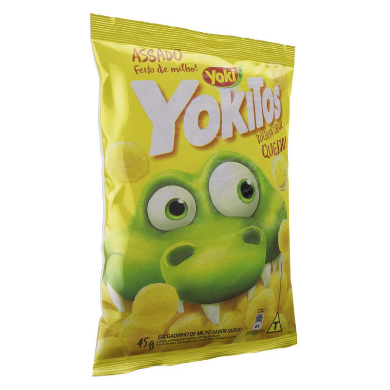 Salgadinho De Bolinha De Queijo Yokitos Yoki 45g