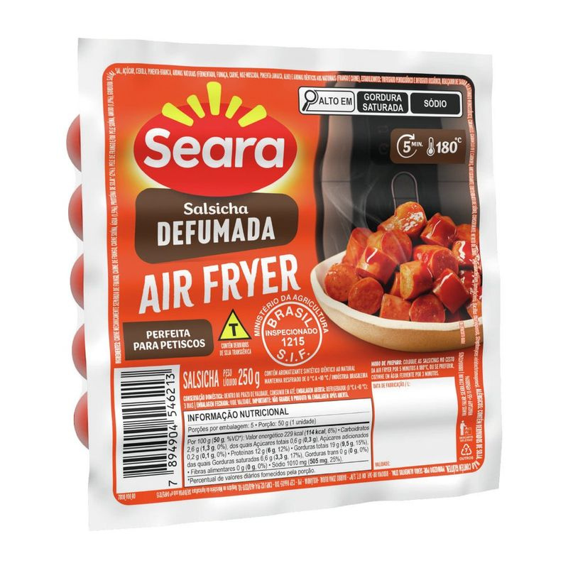 Salsicha Ayr Fryer Seara 250g
