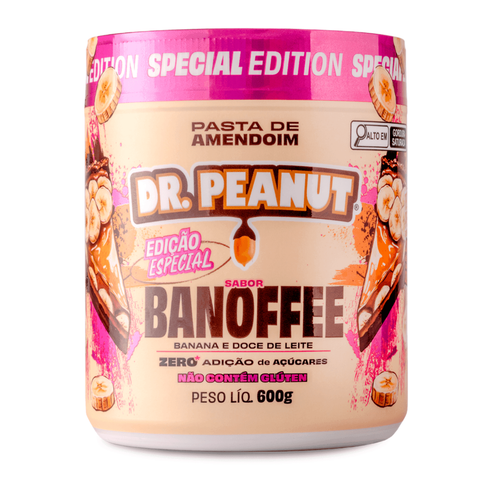 Pasta de Amendoim Bannoffee 600g Dr Peanut