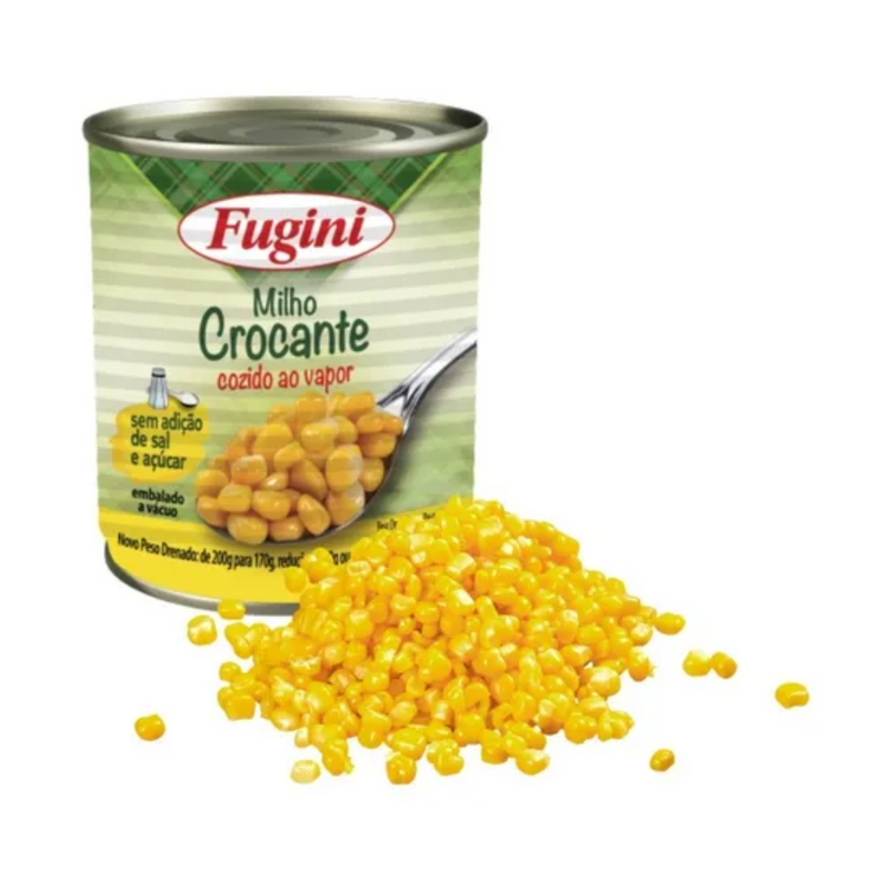 Milho Verde em Conserva Fugini 170g