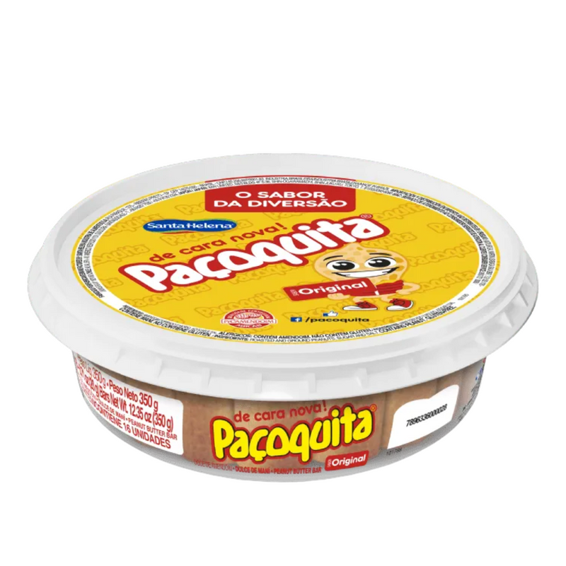 Paçoquita Rolha Desembalada  S.H Pote 350g
