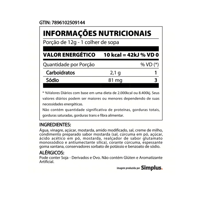 Mostarda Quero 190g
