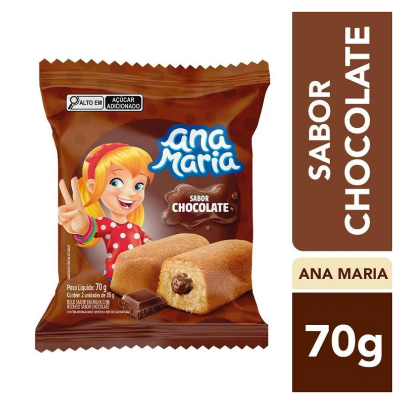 Bolinho Ana Maria Chocolate 70g