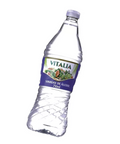 Vinagre de Álcool Vitalia 750ml em ângulo - garrafa PET transparente