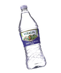 Garrafa Vinagre Vitalia 750ml inclinada - rótulo com salada