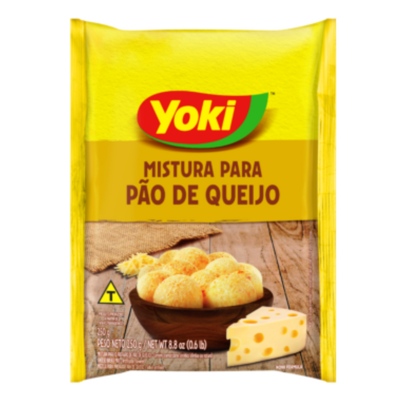 Pré-mistura De Mistura Para Pão De Queijo Yoki Sem Glúten Integral 250 G