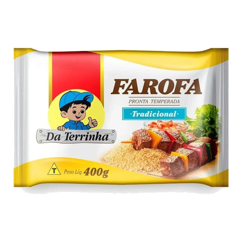 Farofa de Mandioca Tradicional Da Terrinha 400g