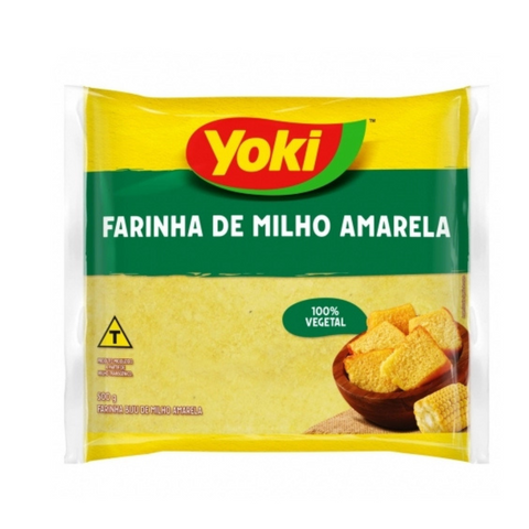 Farinha de Milho Amarela - Tipo Biju 500g