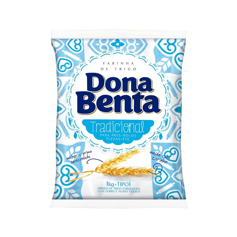 Farinha de Trigo Tradicional Dona Benta 1Kg