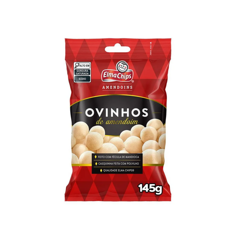 AMENDOIM OVINHO ELMA CHIPS 145G
