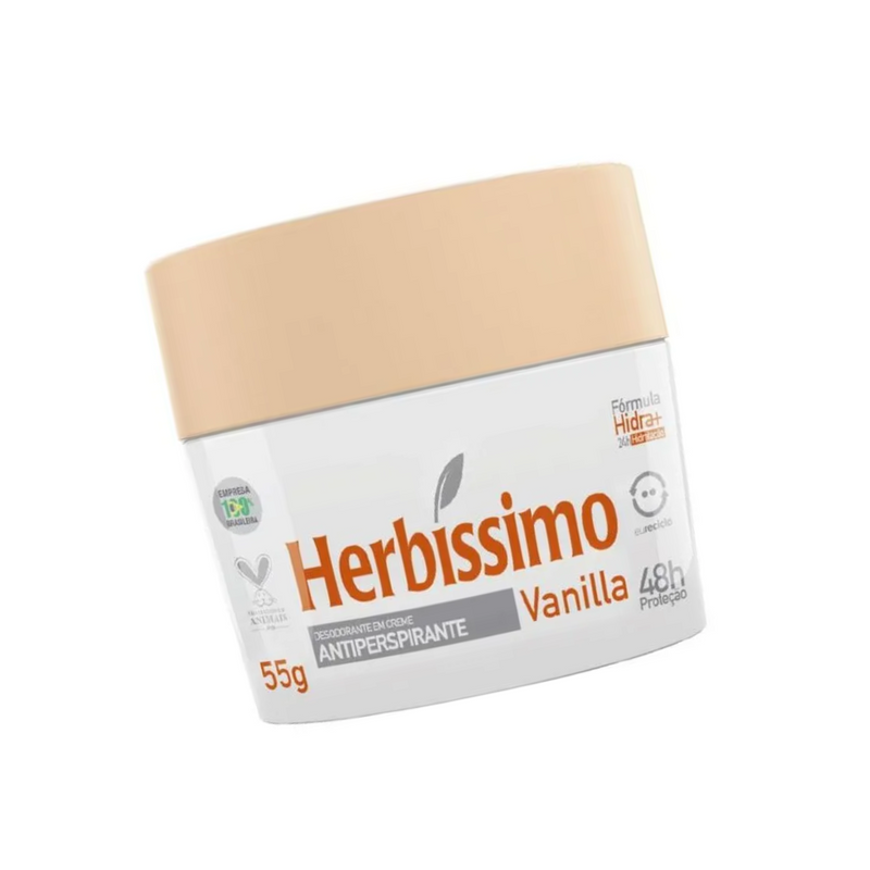 Creme  Desodorante Vanilla Herbissimo 55G