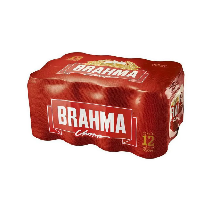 BRAHMA CHOPP LATA 350ML SH C/12 NPAL