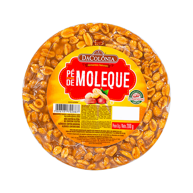 PE-DE-MOLEQUE 200G - DACOLÔNIA