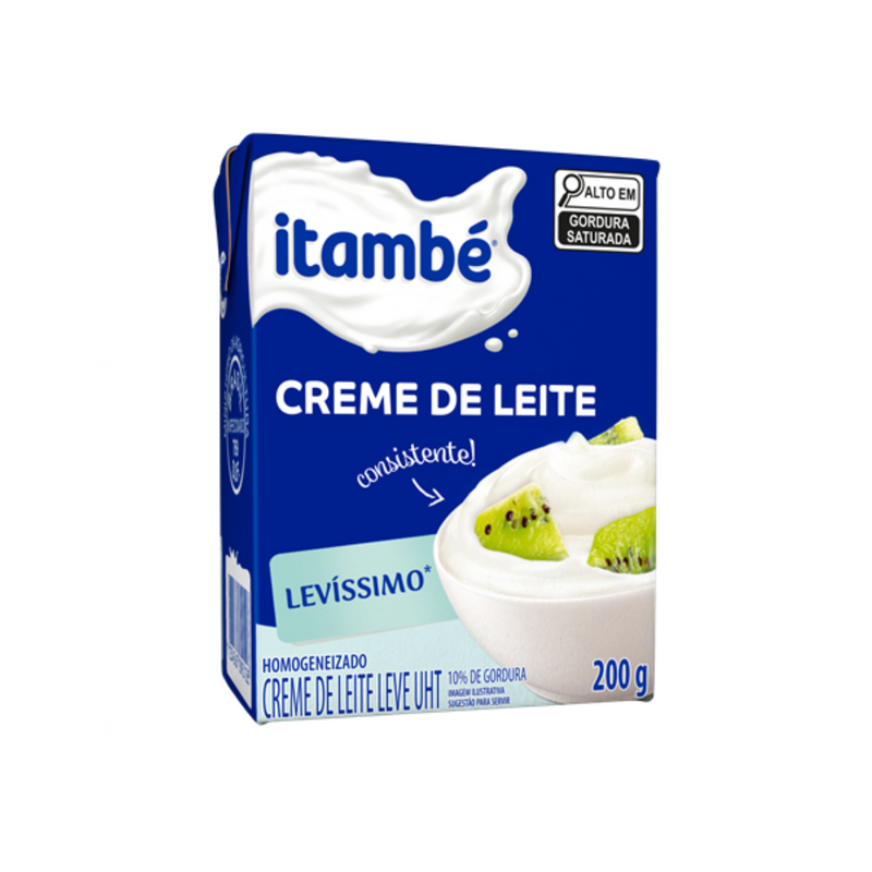 Creme de Leite Levíssimo 200g