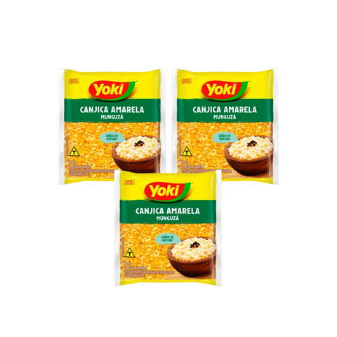 Canjica de Milho Amarela Tipo 1 Yoki Pacote 500g