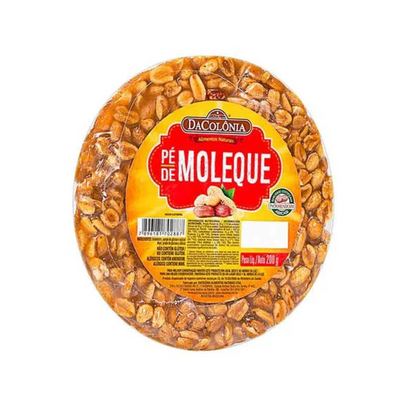 PE-DE-MOLEQUE 200G - DACOLÔNIA