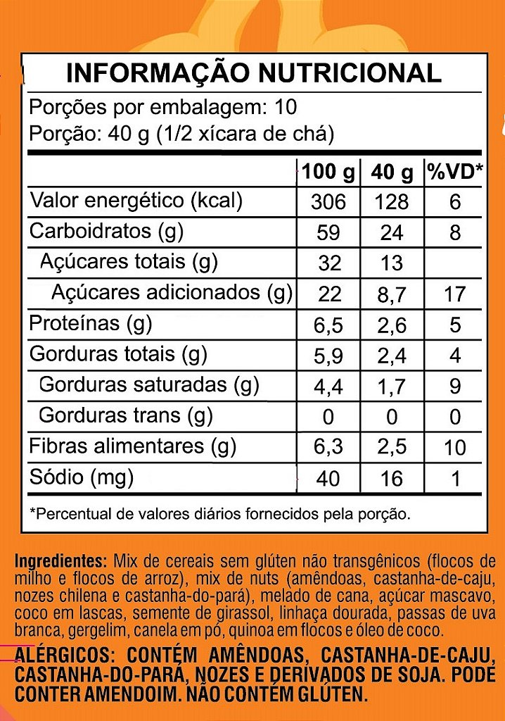 GRANOLA PREMIUM 400G - DACOLÔNIA