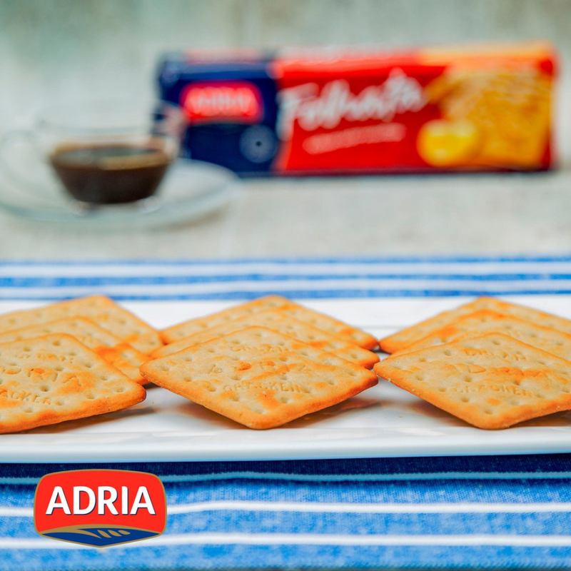 Biscoito Cream Cracker Folhata 170g Adria