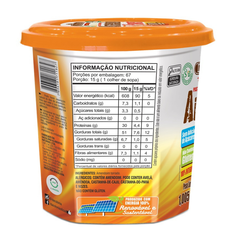Amendopower Crunchy Pote DaColônia 1.005g