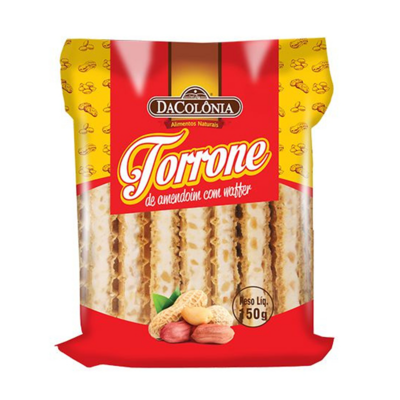 Torrone de Amendoim com Waffer 150g
