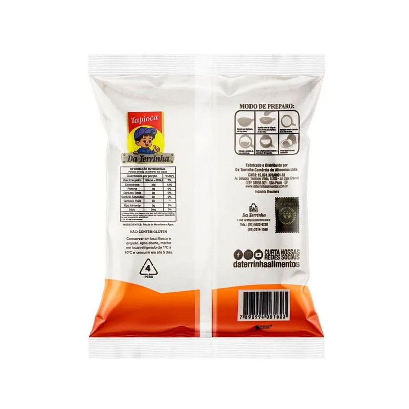 Goma Pronta Tapioca 500g - Da Terrinha