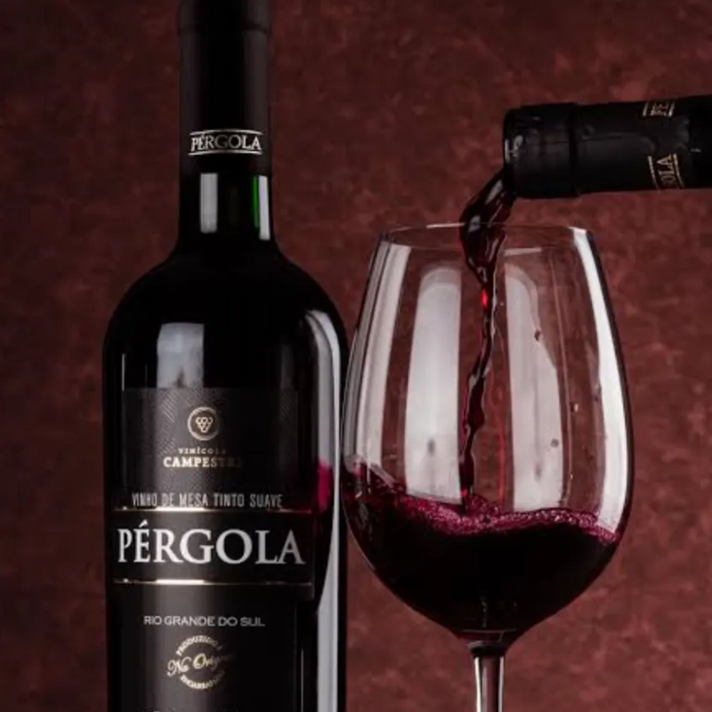 Vinho Tinto Suave Pérgola 1 Litro