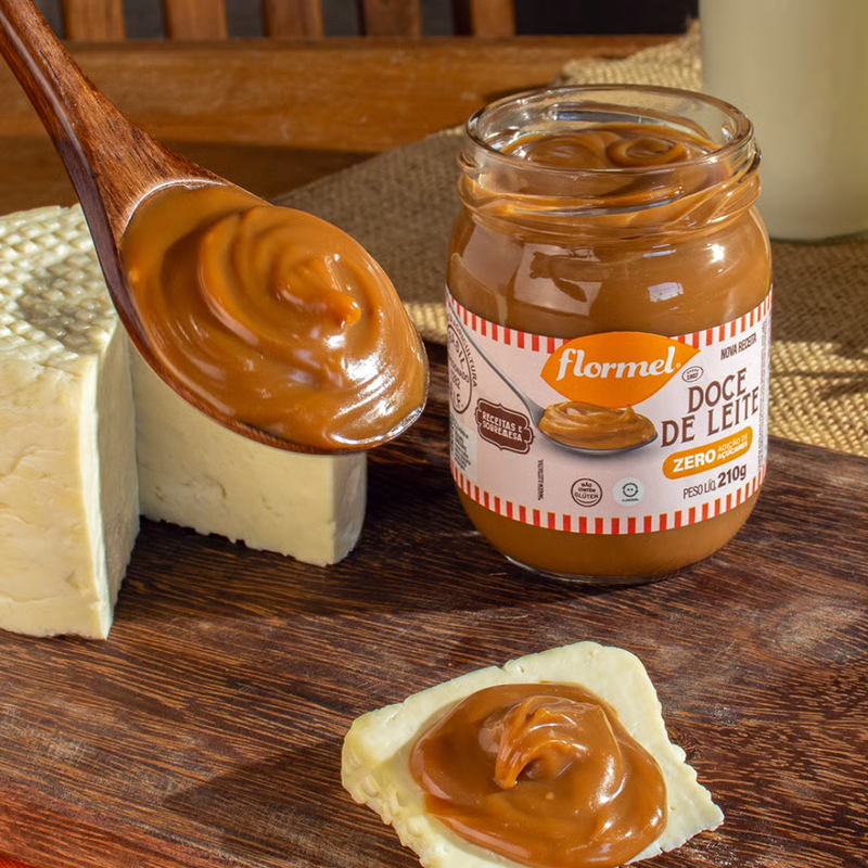 DOCE DE LEITE CREMOSO ZERO FLORMEL 210G