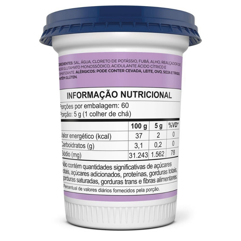 Tempero Sabor A Mi® Alho E Sal 300g