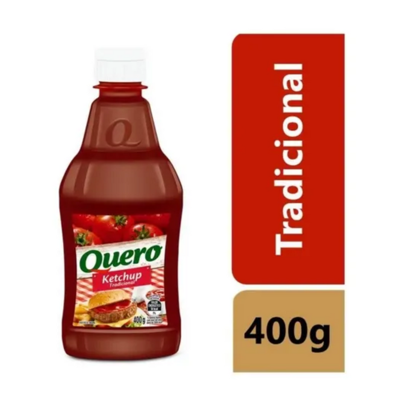 Ketchup Quero Tradicional 400 G