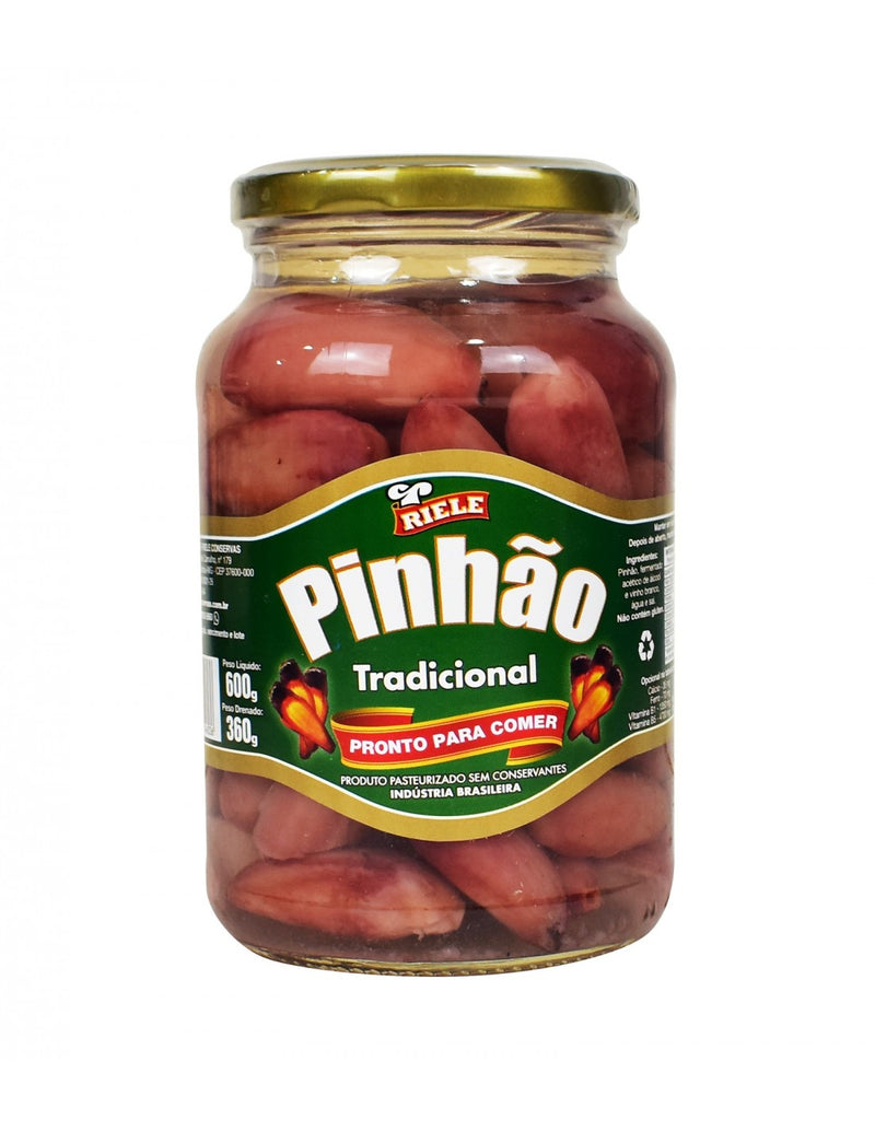 PINHAO TRADICIONAL EM CONSERVA RIELE 600G