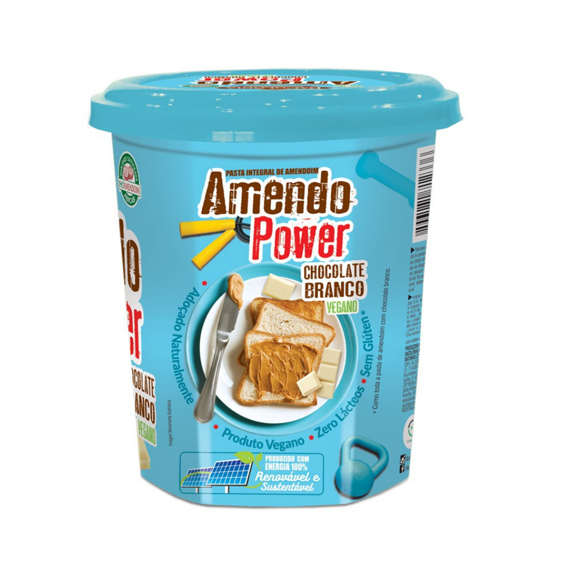 Amendopower C/ Chocolate Branco DaColônia 450g