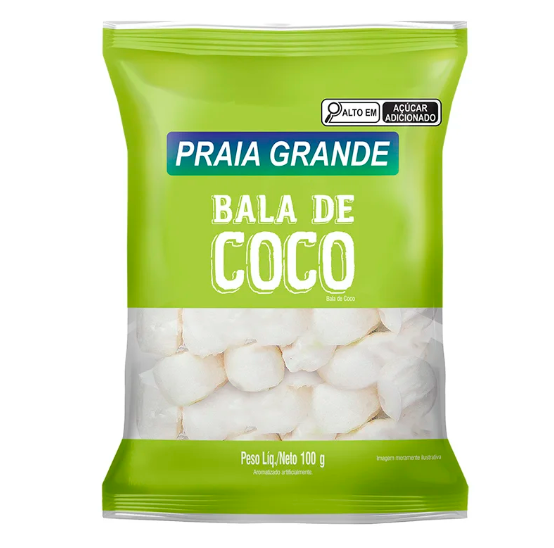 BALA DE COCO - 100G