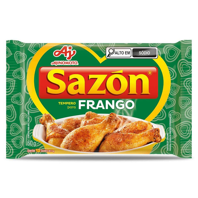 Tempero em pó sazón® sabor frango 60g