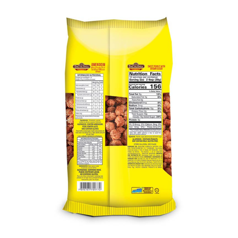 Amendoim Doce Cri-cri Especial DaColônia 140g