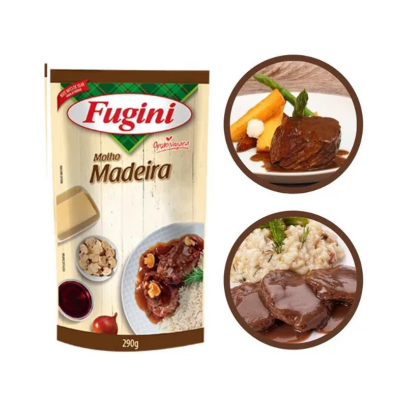 Molho Madeira Fugini Sache 290g