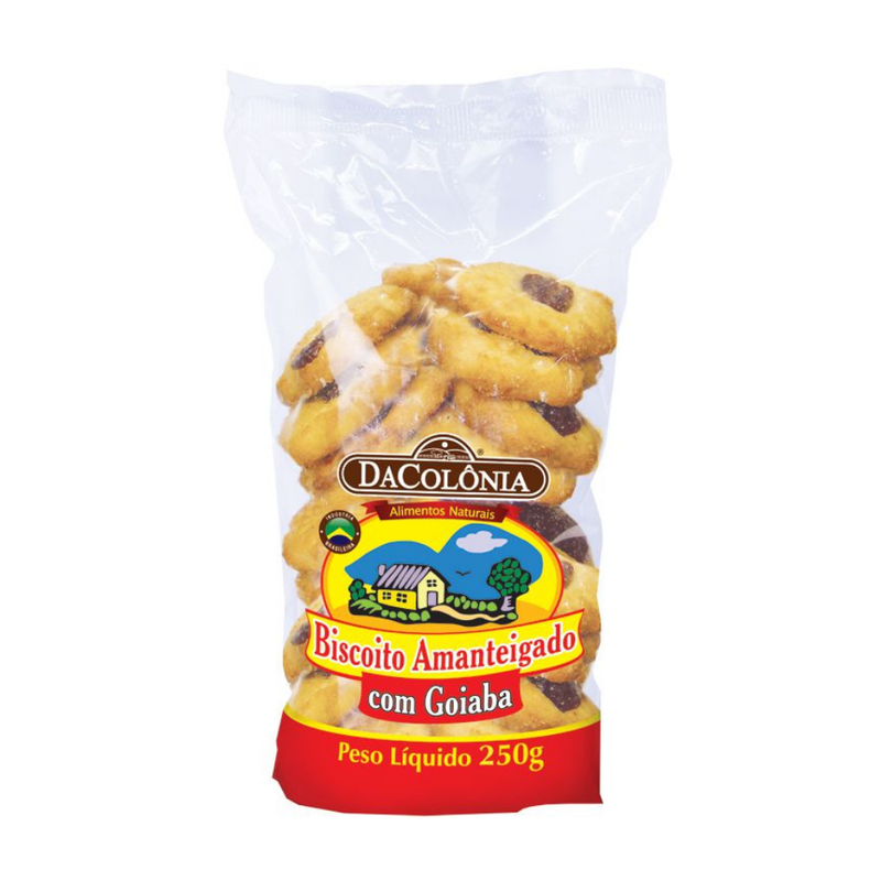 Bisc.amanteigado C/ Goiaba DaColônia 250g
