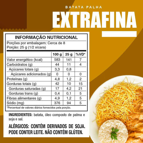 Batata Palha Extrafina Elma Chips