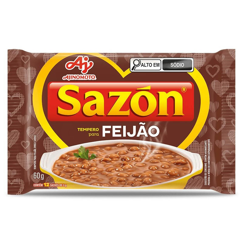 Tempero em pó sazón® sabor feijão 60g