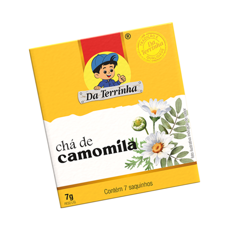 CHA DE CAMOMILA DA TERRINHA 10G - SÓ SHOPIFY