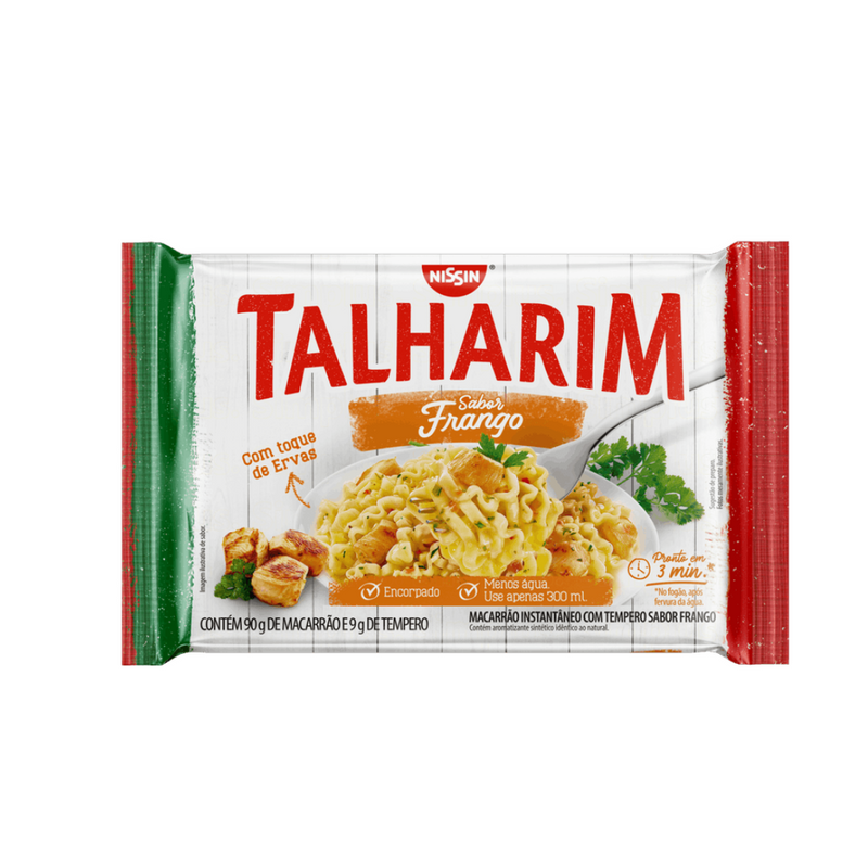 Macarrão Inst. Talharim Frango Nissin Pacote 99g