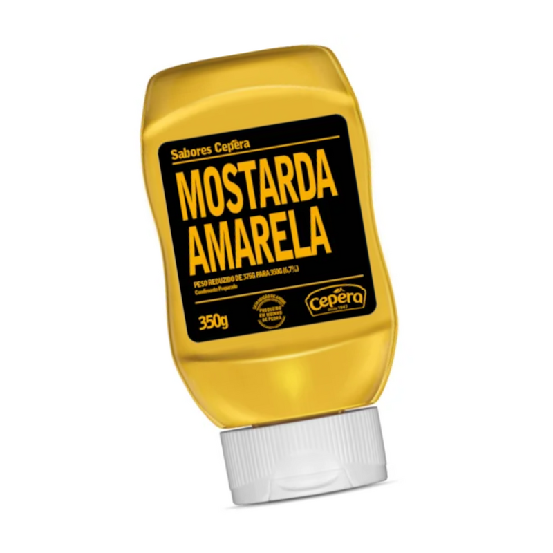 Mostarda Amarela Cepêra Food Truck 350g