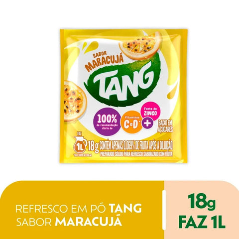 Refresco em Pó Tang Maracujá 18g