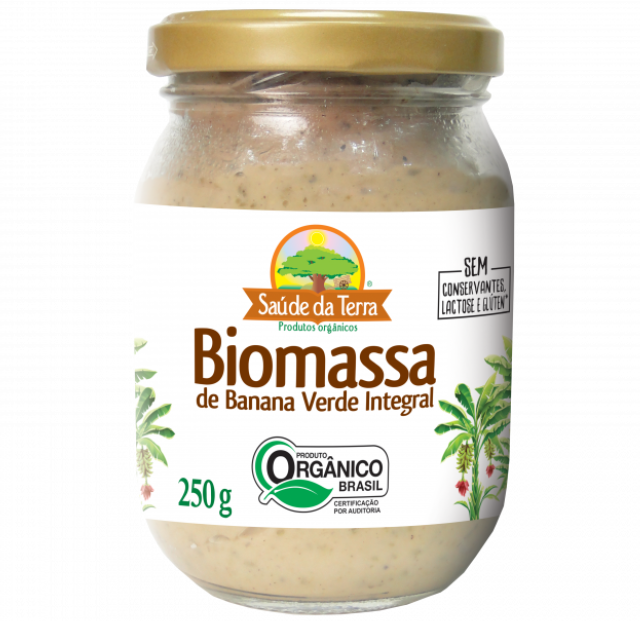 BIOMASSA DE BANANA VERDE INTEGRAL 250G - DACOLÔNIA