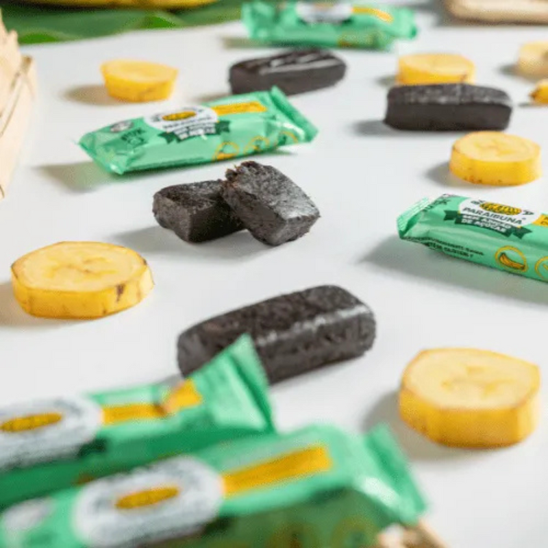 Bananinha Paraibuna Natural Sem Adição de Açúcar Vegana Display CX 40 UN
