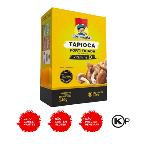 Tapioca Fort Da Terrinha Vit d 240g