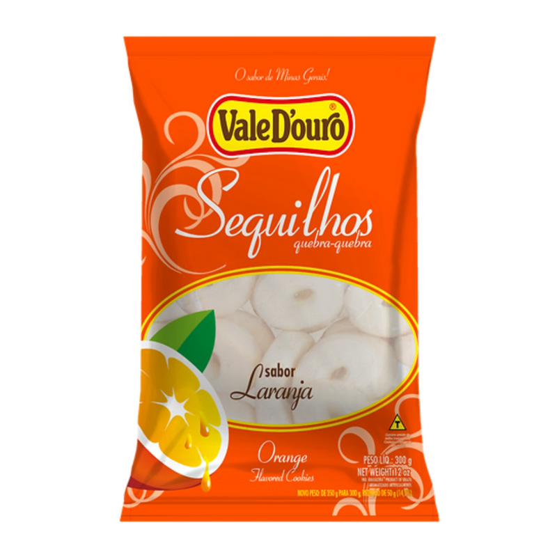 Sequilhos Laranja 300gr Vale D'ouro