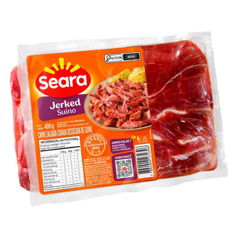 Jerked Suíno 400g - Seara